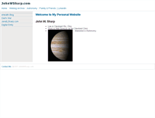 Tablet Screenshot of johnwsharp.com